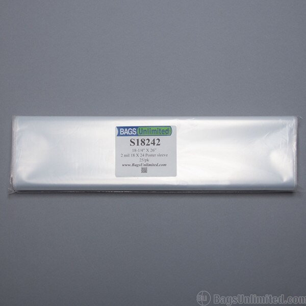 18 x 24 Large Print Sleeves - Polye